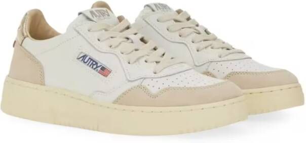 Autry Low-Top Sneakers Medalist Low Sneaker in wit