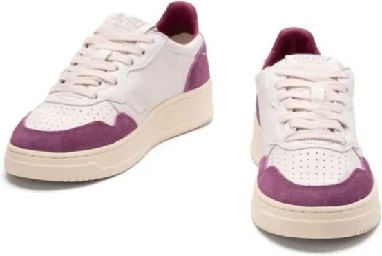 Autry Low-Top Sneakers Medalist Low Sneakers in paars