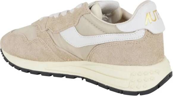 Autry Low-Top Sneakers Reelwind Beige Nylon in beige