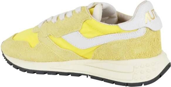 Autry Low-Top Sneakers Reelwind Low-Profile Sneakers in geel