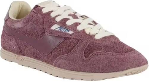 Autry Low-Top Sneakers Windspin Low Sue Lea Amarone Sneakers in roze