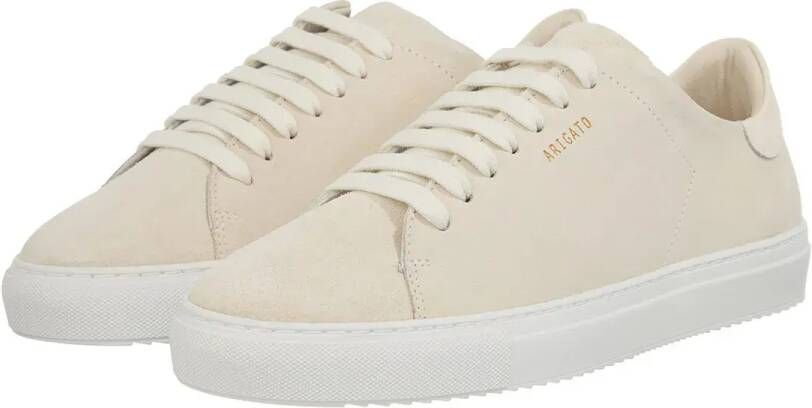 Axel Arigato Low-Top Sneakers Clean 90 Suede Sneaker in crème