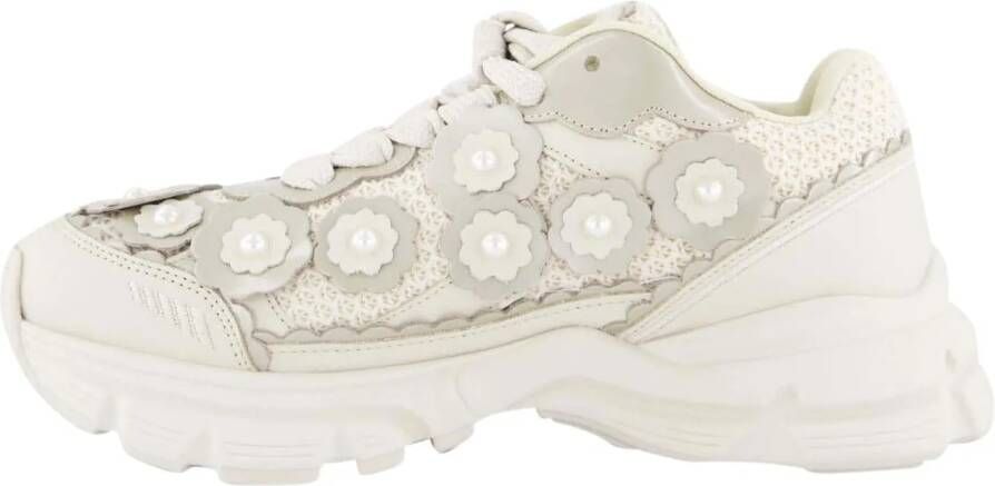 Axel Arigato Low-Top Sneakers Marathon Flwr Sneakers Leather White in wit