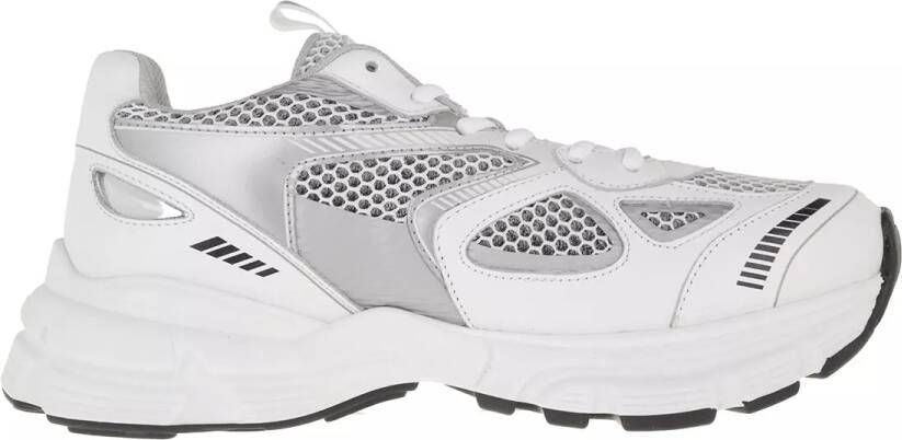 Axel Arigato Jaren Negentig Stijl Wit Zilver Leren Sneakers Multicolor Dames - Foto 14