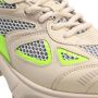 Axel Arigato Beige en Neon Gele Marathon Runner Sneakers Beige Dames - Thumbnail 2