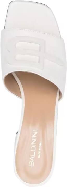 Baldinini Sandalen Sabot Open Toe Woman Sandals in wit