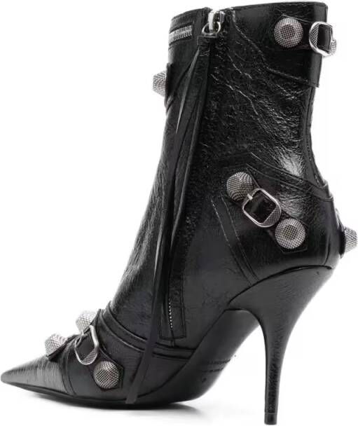 Balenciaga Boots Cagole Boots in zwart