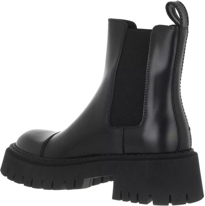 Balenciaga Boots & laarzen Tractor Booties Calfskin in zwart