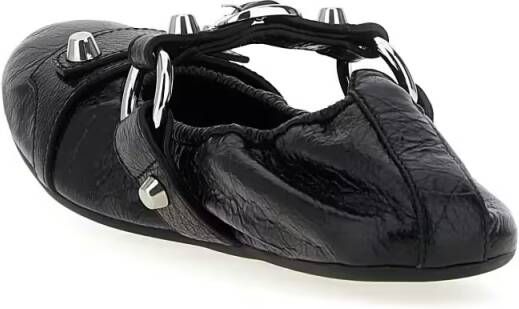 Balenciaga 'City' Ballet Flats in zwart