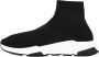 Balenciaga Low-Top Sneakers Black Speed Sneakers in zwart - Thumbnail 1