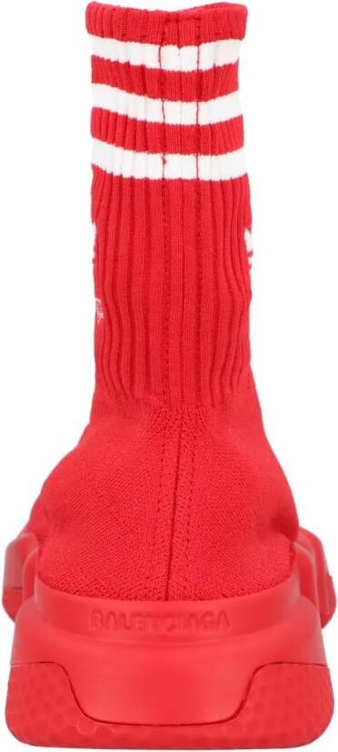 Balenciaga Low-Top Sneakers Speed Trainer Red in rood