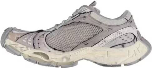 Balenciaga Low-Top Sneakers "Stapler" Sneakers – Beige in grijs