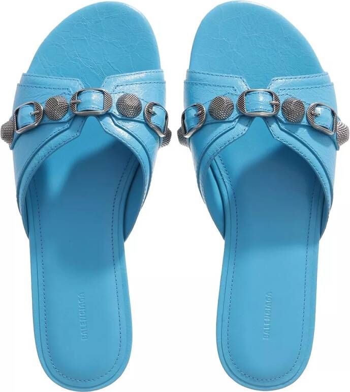 Balenciaga Sandalen Cagole Sandals in blauw