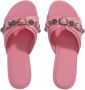 Balenciaga Sandalen Cagole Sandals in poeder roze - Thumbnail 1