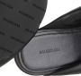 Balenciaga Slippers Drapy Sandal in zwart - Thumbnail 1