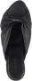 Balenciaga Slippers Drapy Sandal Leather in zwart - Thumbnail 1