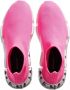 Balenciaga Sneakers Speed Graffiti Recycled Knit in roze - Thumbnail 1