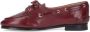 Bally Buffalo Leather Slip-On Moccasins With Tonal Logo in bruin - Thumbnail 1