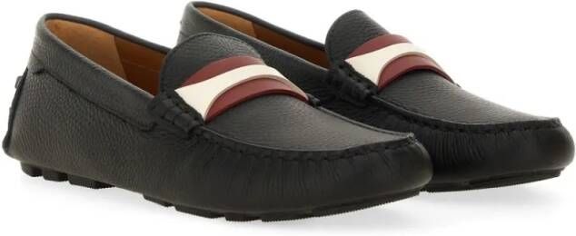 Bally "Kerbs" Driver Loafers in zwart