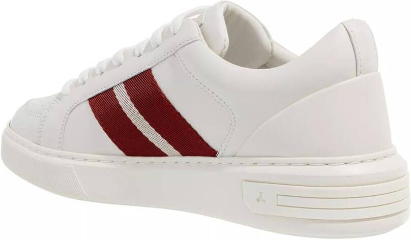 Bally Witte Sneakers Regular Fit Geschikt voor Alle Temperaturen 100% Leer White Heren - Foto 9