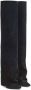 Balmain Boots Ariel Suede Knee-High Boots in zwart - Thumbnail 1