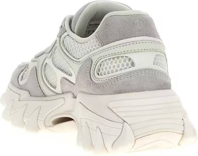 Balmain Low-Top Sneakers 'B-East' Sneakers in grijs