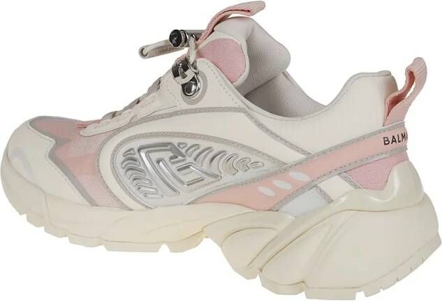 Balmain Low-Top Sneakers Cosmic Dust Sneakers With Technical Materials in beige