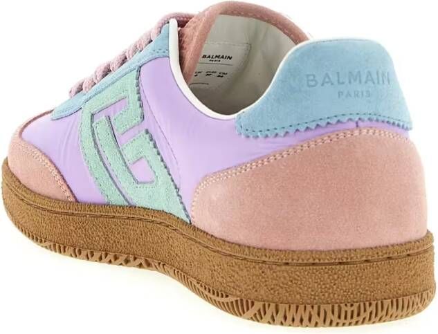 Balmain Low-Top Sneakers ' Swan' Sneakers in blauw