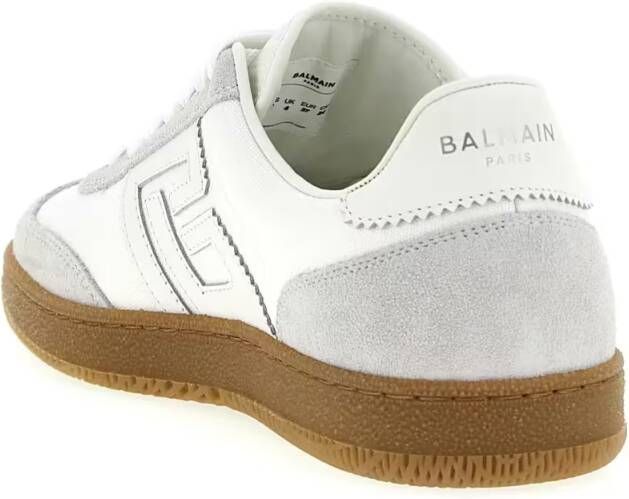 Balmain Low-Top Sneakers ' Swan' Sneakers in wit