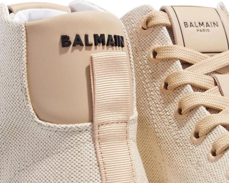 Balmain Sneakers met logoprint Beige - Foto 2