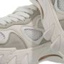 Balmain B-East trainer van leer suède en mesh. White Dames - Thumbnail 2