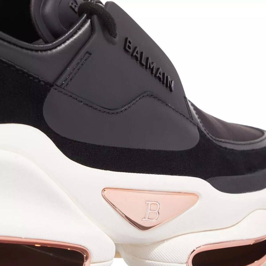 Balmain Sneakers Low Top BBold Sneaker Leather in zwart