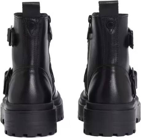 Barbour Boots Tasmin Double-Buckle Chelsea Boots in zwart