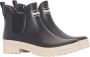 Barbour Low-Top Sneakers Boots Caoutchouc Mallow chelsea noir semelle sable in zwart - Thumbnail 2