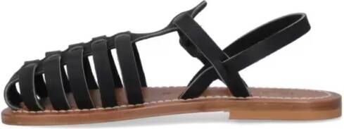BB ST. TROPEZ Sandalen Adrien' Slingback Sandals – Black in zwart