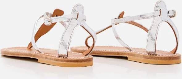 BB ST. TROPEZ Sandalen Buffon Leather Sandal in zilver