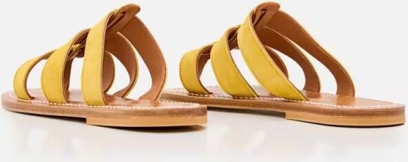 BB ST. TROPEZ Sandalen Dolon Leather Sandal in geel