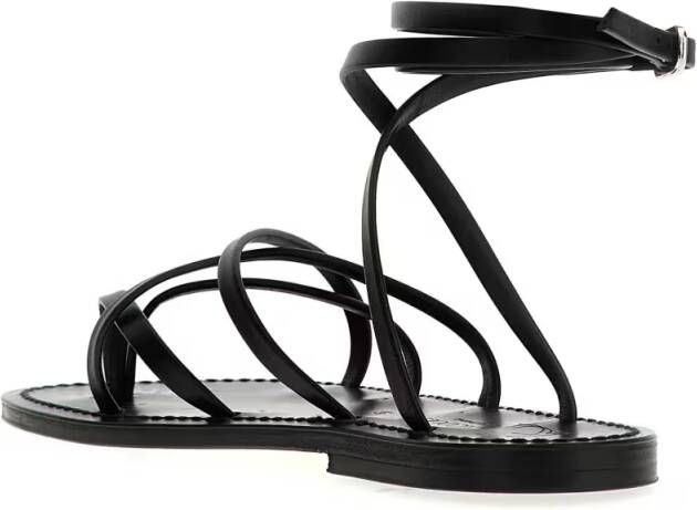 BB ST. TROPEZ Sandalen 'Zenobie' Sandals in zwart