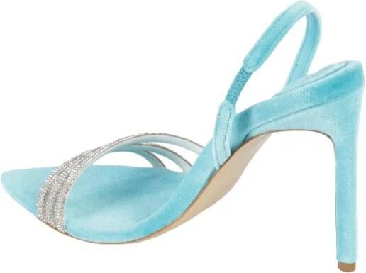 BETTINA VERMILLON Sandalen Aqua Velvet Sandal in blauw