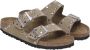 BIRKENSTOCK Teenslippers Dames Arizona Rivet Border Maat: 39 Materiaal: Suède Kleur: Beige - Thumbnail 6
