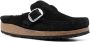 Birkenstock Sandalen Black Buckley Shearling Suede Slip-On Shoes in zwart - Thumbnail 5