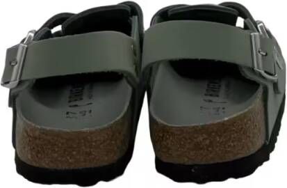 Birkenstock Sandalen Tokio Clog – Pure Sage Nubuck Leather in groen
