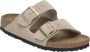BIRKENSTOCK Slippers Dames Arizona Dames Maat: 40 Materiaal: Suède Kleur: Beige - Thumbnail 9