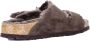 Birkenstock Arizona VL Lammfell Narrow Unisex Pantoffels Mocha - Thumbnail 5