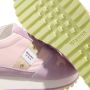 Blauer Roze Polyester Sneaker met Contrastdetails Pink Heren - Thumbnail 3