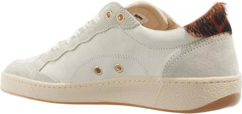 Blauer Sneakers Olympia in wit