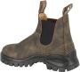 Blundstone Boots Washed Brown Lug Boot With Elastic Side Inserts in bruin - Thumbnail 3