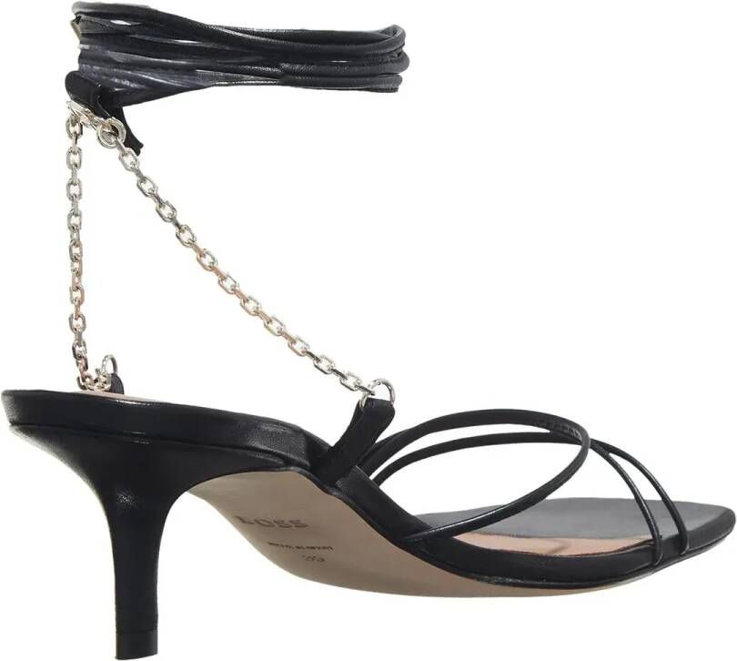 Boss Sandalen met hak Charlize San50 in zwart