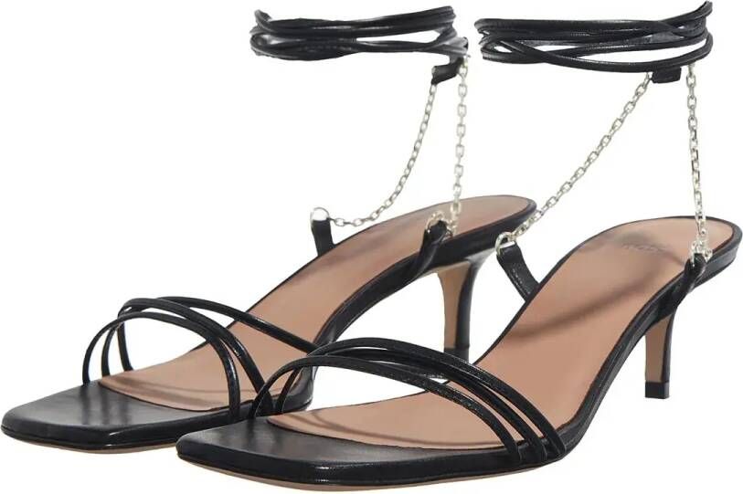Boss Sandalen met hak Charlize San50 in zwart