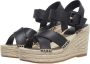 Boss Sandalen met hak Madeira Sandwdg in zwart - Thumbnail 1
